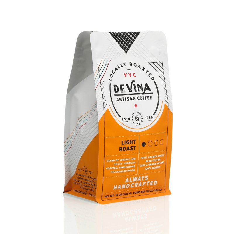 Custom Printed Flat Bottom Coffee Bag