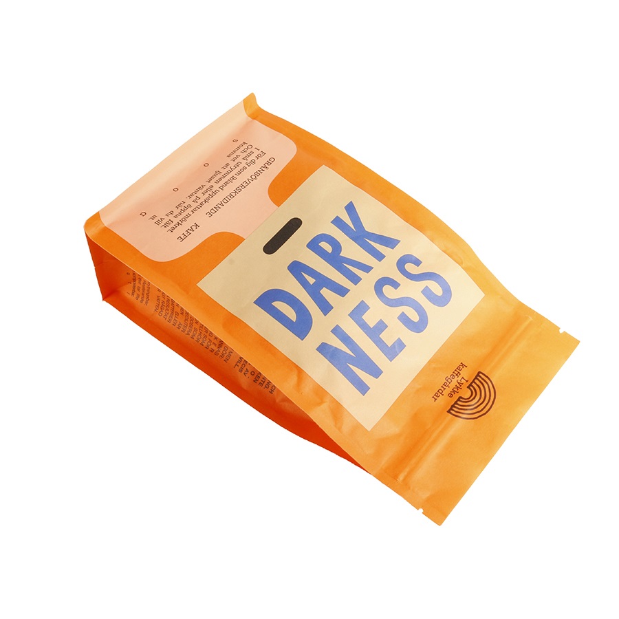 Custom Eco Compostable Coffee Bags with Valve