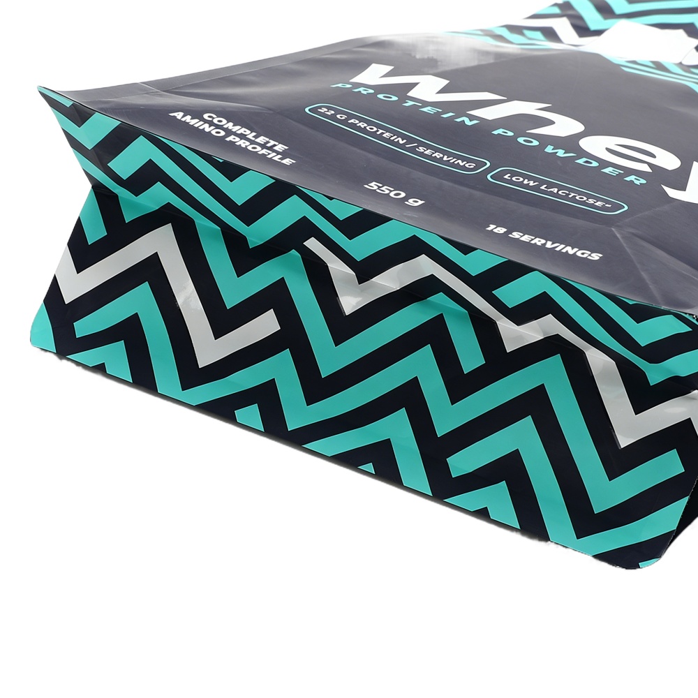 Flat Bottom Pouch for Protein Powder