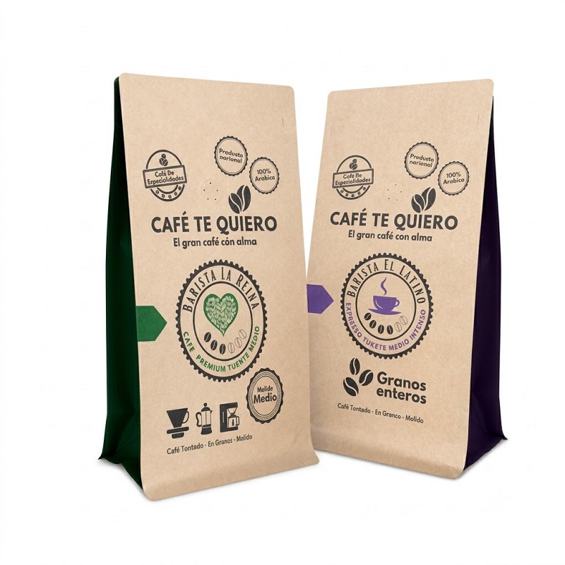 Natural Kraft Paper Coffee Bags