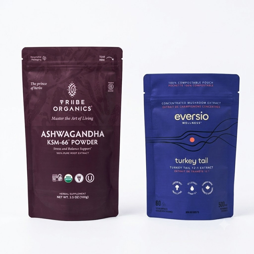 Custom Doypack Stand-up Pouches For Dietary Supplements Custom Doypack Stand-up Pouches For Dietary Supplements
