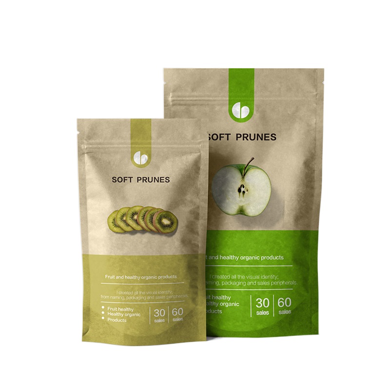 kraft paper stand up pouch