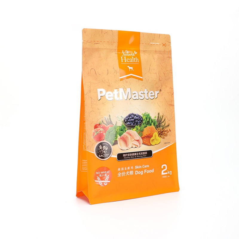 Recyclable Pet Food Stand-Up Pouch with Zipper